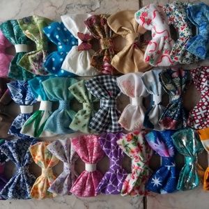 30 floral hair bow hair clips bundle new floral